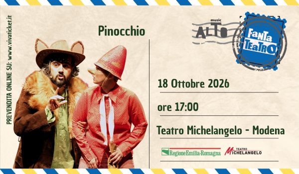 Pinocchio - Teatro Michelangelo