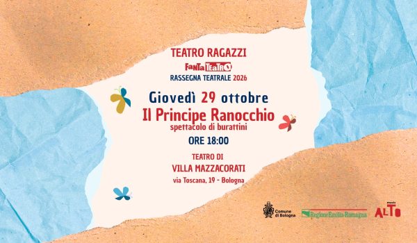 Il Principe Ranocchio | Spettacolo di burattini - Teatro di Villa Mazzacorati