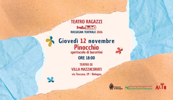 Pinocchio | Spettacolo di burattini - Teatro di Villa Mazzacorati